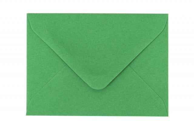 Enveloppes 65x94mm, Vert Foncé