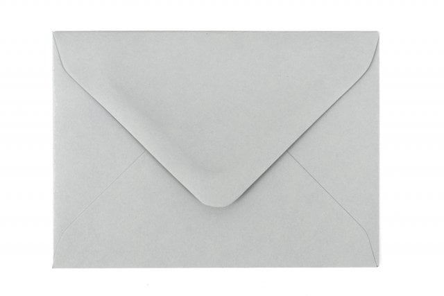 Enveloppes 65x94mm, Gris Clair