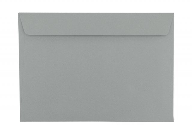 Enveloppes DIN C5 autocollantes, grises