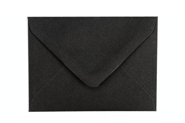 Enveloppes 95x122mm, Noir