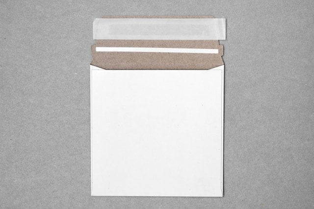 Emballage carton Carré 125x125 mm, Blanc