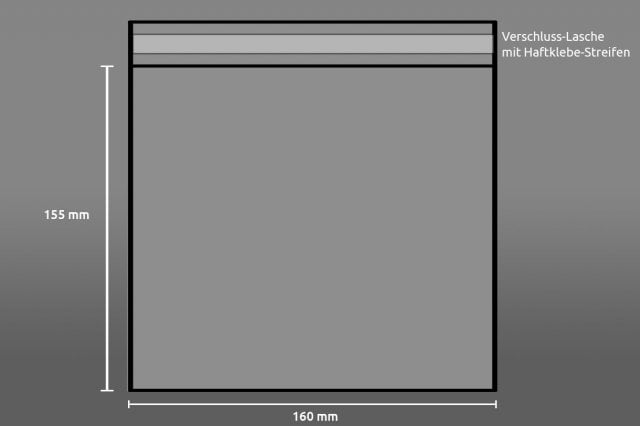 Housse de protection pour carré 155x155mm