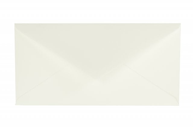 Enveloppes DIN long, crème-blanc