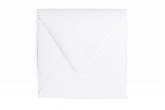 Enveloppes Carré 113x113 mm, Blanc