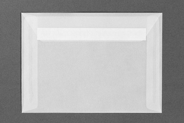 Enveloppes DIN B6 autocollantes, transparentes