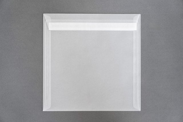 Enveloppes Carré 220x220 mm, Transparent