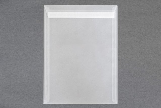 Enveloppes DIN C4 autocollantes, transparentes