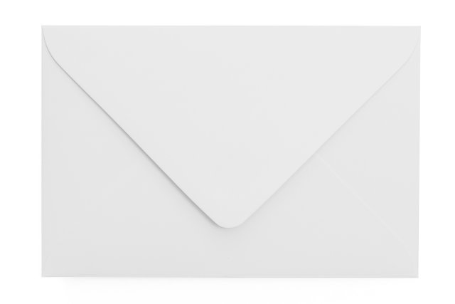 Enveloppes 120 x 180 mm, blanches