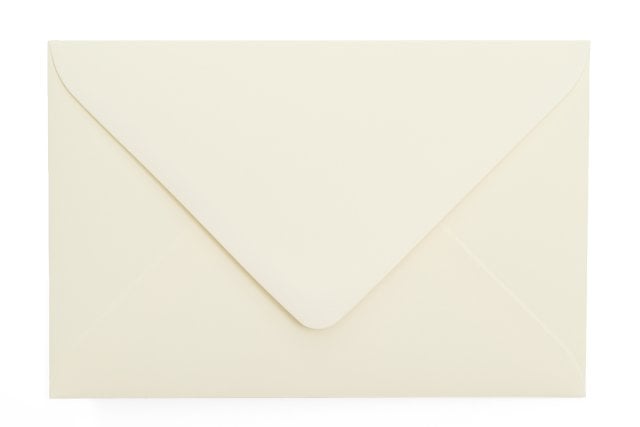 Enveloppes 120 x 180 mm, couleur crème