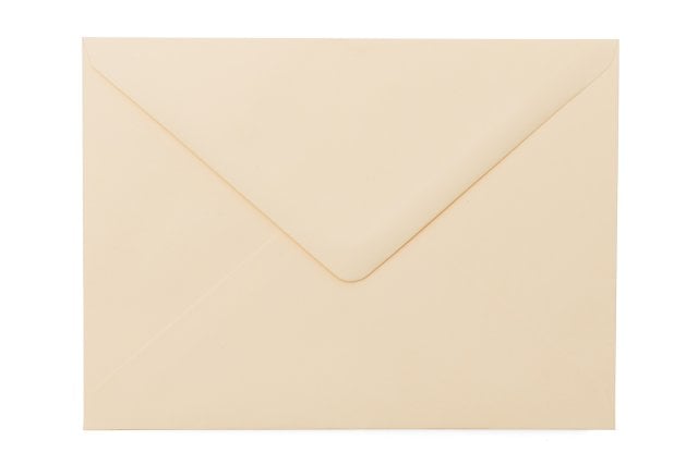 Enveloppes 133 x 184 mm (5 x 7 pouces), couleur crème