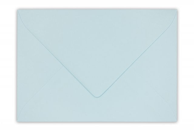 Enveloppes DIN C6, bleu clair