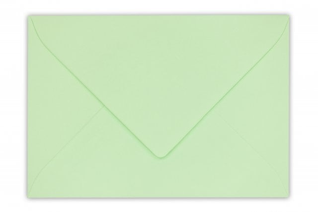 Enveloppes DIN C6, vert menthe
