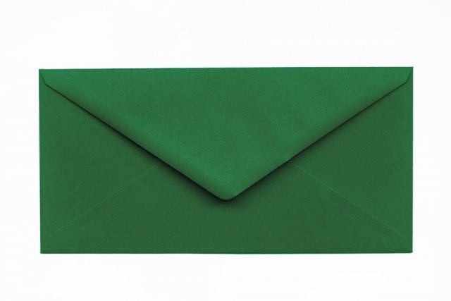 Enveloppes DIN long, Vert foncé