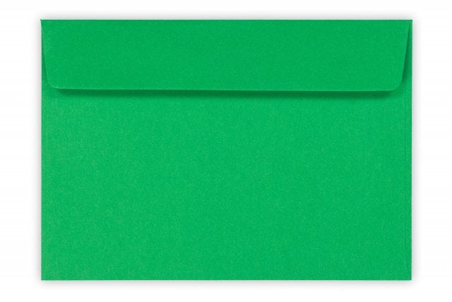Enveloppes DIN C6 autocollantes, Vert