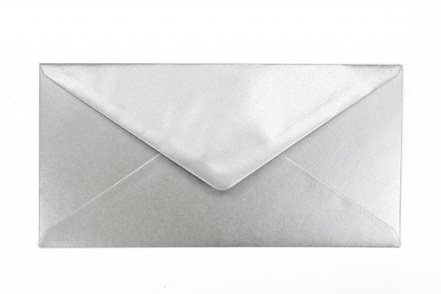 Enveloppes DIN long, argent