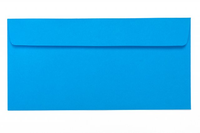 Enveloppes DIN Longues autocollantes, Bleu