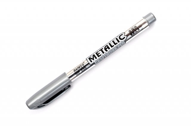 Crayon feutre argent