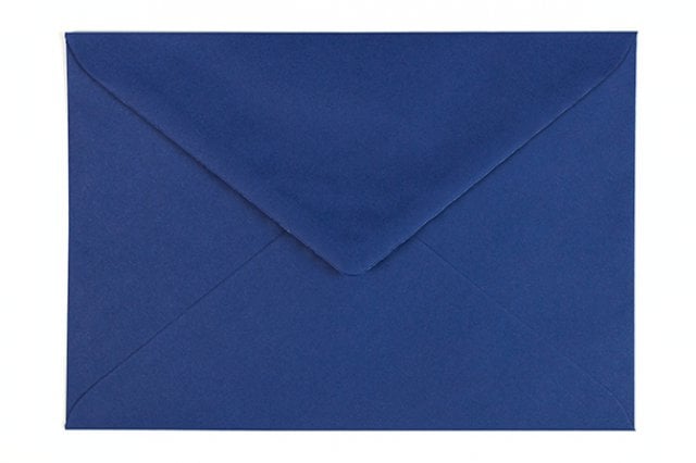 Enveloppes DIN C5, bleu foncé
