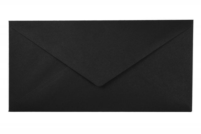 Enveloppes DIN long, Noir