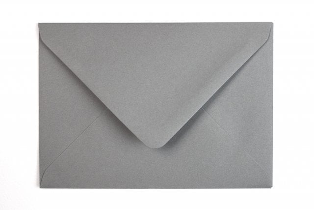 Enveloppes DIN C6, Gris foncé