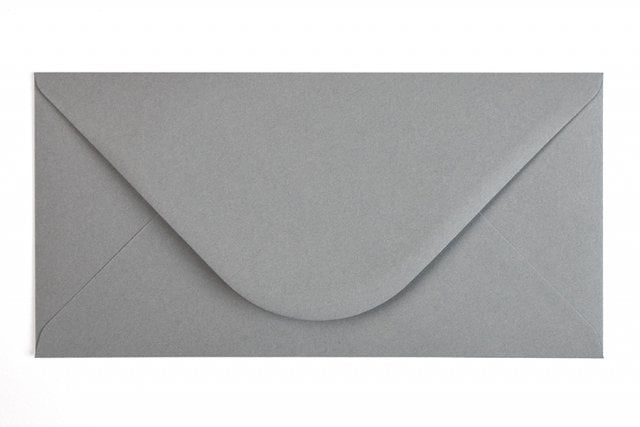 Enveloppes DIN long, Gris foncé