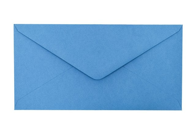 Enveloppes DIN long, Bleu