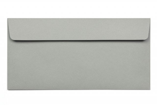 Enveloppes DIN Longues autocollantes, Gris