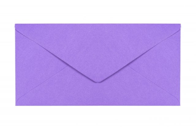 Enveloppes DIN long, Violet