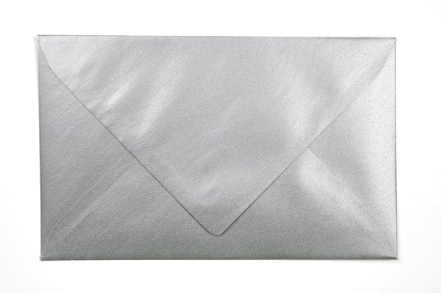 Enveloppes format spécial, argent