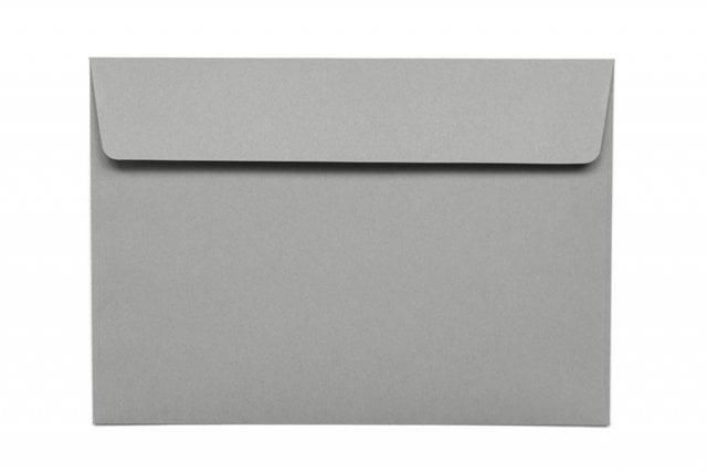 Enveloppes DIN C6 autocollantes, Grises