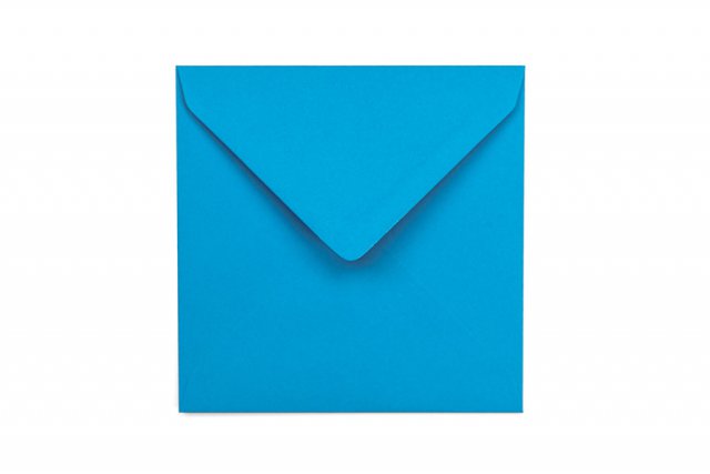 Enveloppes Carré 130x130 mm, Bleu
