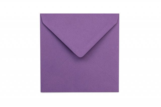 Enveloppes Carré 130x130 mm, Violet