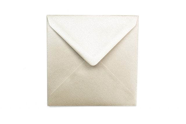 Enveloppes Carré 130x130 mm, Nacré