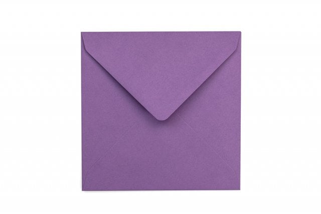 Enveloppes Carré 155x155 mm, Violet