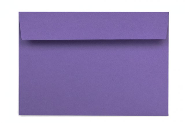 Enveloppes DIN C6 autocollantes, Violet