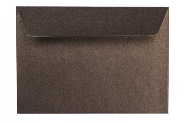 Enveloppes DIN C6 autocollantes, bronze