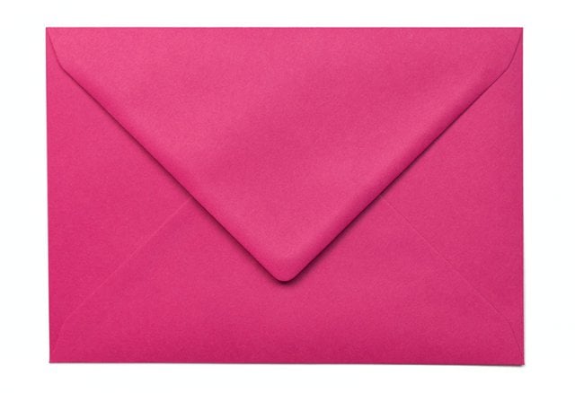 Enveloppes DIN C5, rose
