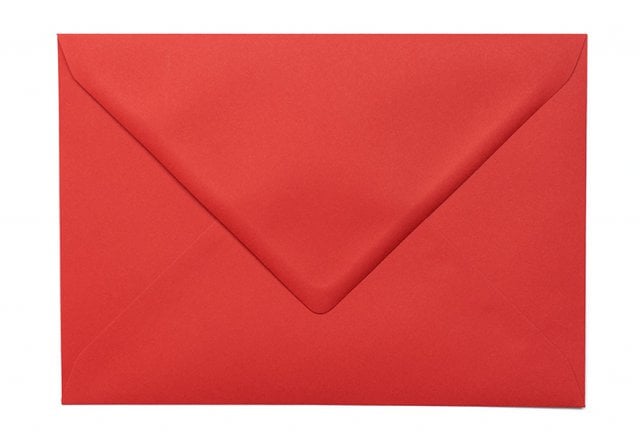 Enveloppes DIN C5, Rouge