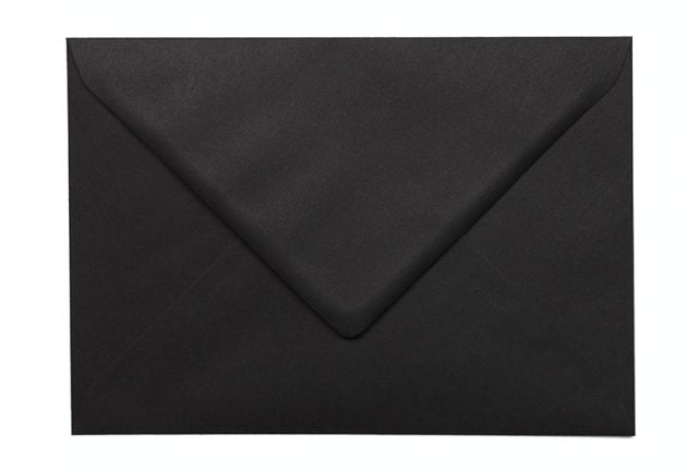 Enveloppes DIN C5, Noir
