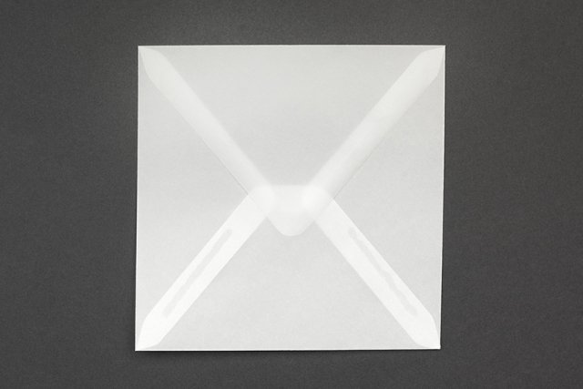Enveloppes Carré 155x155 mm, Transparent