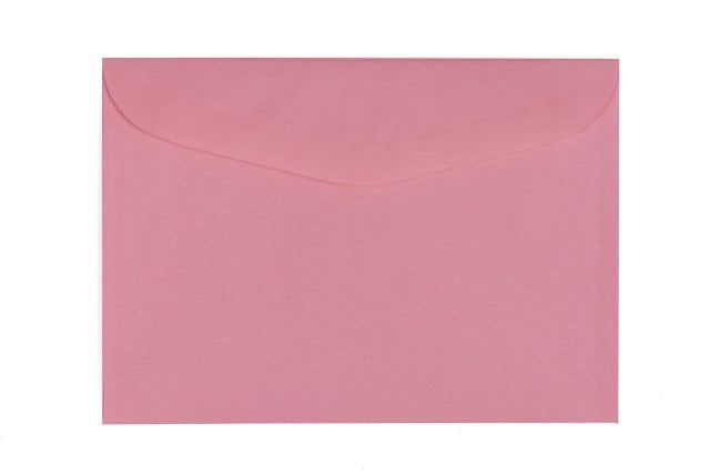 Enveloppes DIN C6, recyclées rouges