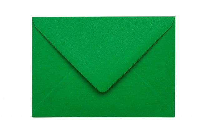 Enveloppes DIN C6, vert foncé