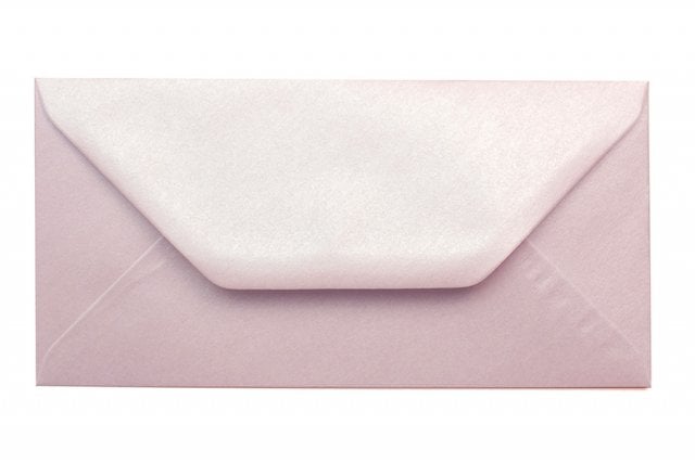 Enveloppes DIN long, Nacré lilas