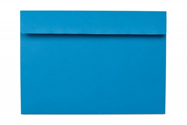 Enveloppes DIN C5 autocollantes, bleues