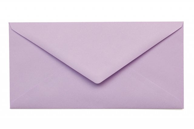 Enveloppes DIN long, Lavande