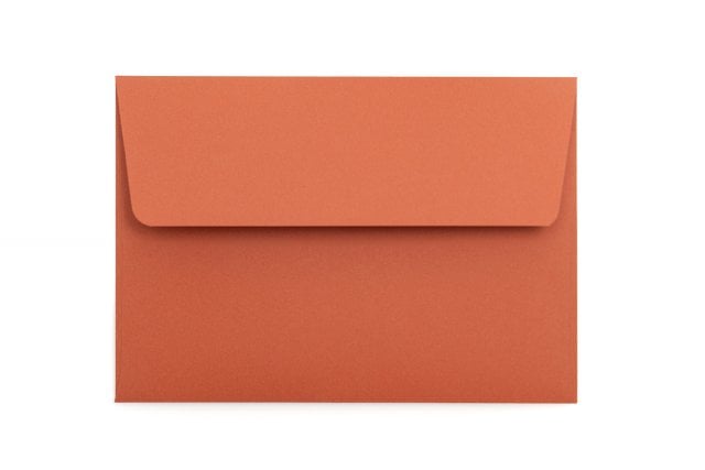 Enveloppes DIN C6 autocollantes, Terracota