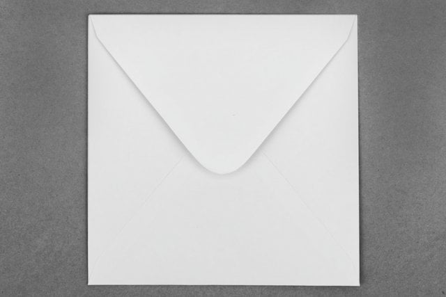 Enveloppes Carré 155x155 mm, Blanc