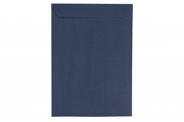 Enveloppes DIN C4 adhésives, bleu foncé