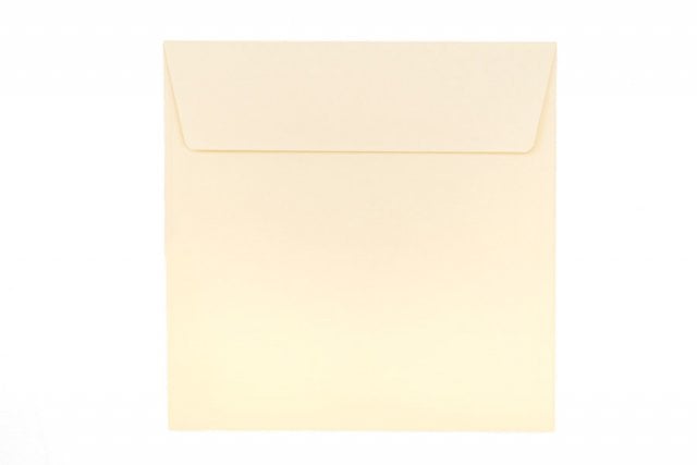 Enveloppes Carré 160x160 mm, Crème