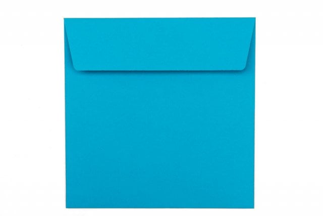 Enveloppes Carré 160x160 mm, Bleu